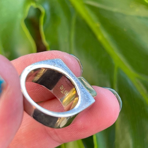 Amethyst sterling silver rings - Picture 3 of 7